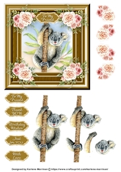 Koala Design 2 Card Topper