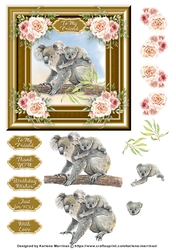 Koala Design 3 Card Topper