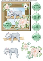 Koala Design 6 Card Topper