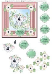 Koala Design 7 Card Topper