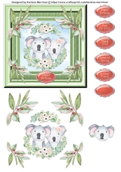 Koala Design 10 Card Topper
