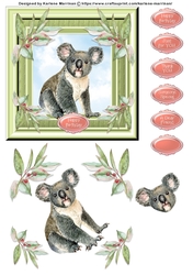 Koala Design 13 Card Topper
