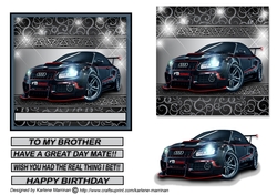 Showcase Car - Male Topper - Blue Dream