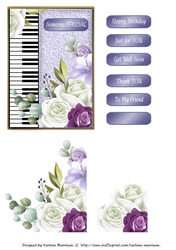 Piano Card Topper 3