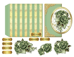 A Touch of Gold Elegance Card Topper