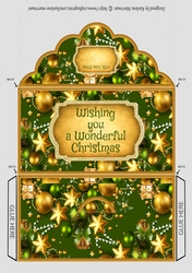 Wonderful Christmas Money/Voucher Wallet, Pocket, Envelope