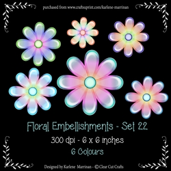 Digital Flower Pack 22