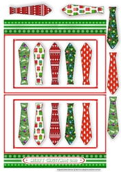 Merry Christmas Dad Tie Card