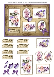Love in a Frame Card Topper