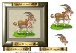 Old Goat Card Topper