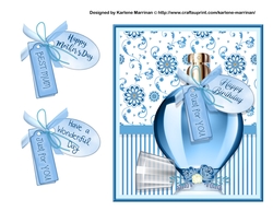 Scents of Love 3 - Card Topper