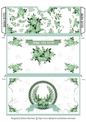 Just for You Ribbon Voucher/Money Wallet/Pocket Envelope - Green