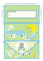 Little Guy Baby Voucher/Money Wallet/Pocket/Envelope