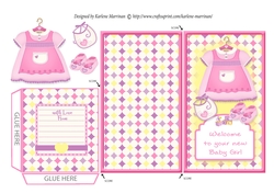 Baby Girl Dress  Voucher/Money Wallet/Pocket/Envelope