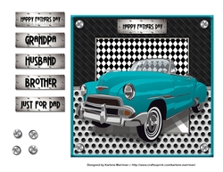 Car Series - Card Topper - Cadillac