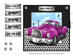 Car Series - Card Topper - Car 7