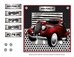 Car Series - Card Topper - Car 11