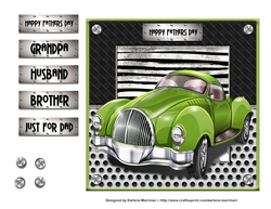Car Series - Card Topper - Car 12