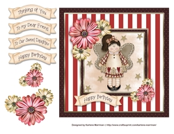 Angel Doll Card Topper