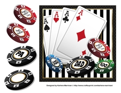 cup872719_40431 - Fathers day Poker Win Card Topper