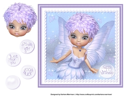 Frozen Fairy Card Topper