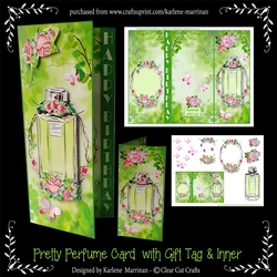 All-in-One Fold Spring Perfume & Gift Card