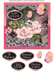 The Perfect Petal Card Topper