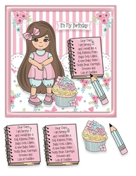 Birthday Wishes Card Topper