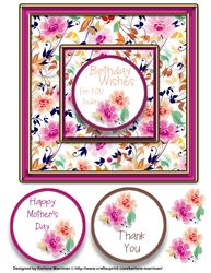 Spring Blooms Everywhere Card Topper 