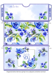 Spring Floral Pocket Series - J - Gift/Voucher/Money/Wallet/Envelopes