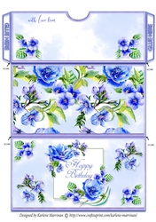 Spring Floral Pocket Series - K - Gift/Voucher/Money/Wallet/Envelopes