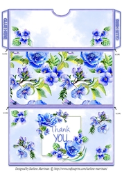 Spring Floral Pocket Series - L - Gift/Voucher/Money/Wallet/Envelopes