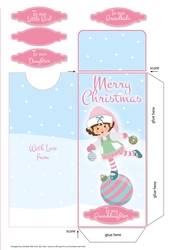 Christmas Candy 2 Gift/Money/Voucher Wallet/Pocket/Envelope