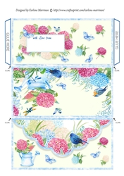 Ladies FLoral Gift/Voucher/Money Wallet/Pocket/Envelope