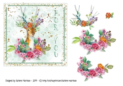 Decorative Deer Card Topper