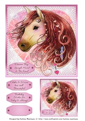 Motivational Mare Card Topper