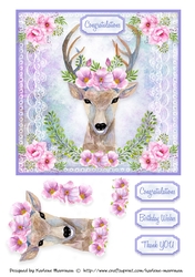Lace & Grace Card Topper - Design 1