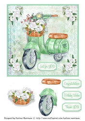 Lace & Grace Card Topper - Design 6
