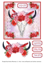 Lace & Grace Card Topper - Design 9