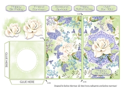 Floral Fever Gift/Voucher/Money Wallet/Pocket/Envelope Design 1