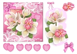 Orchid Love Card Topper