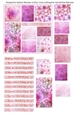 Easy Cut Layout Card Toppers - Pretty Pinks