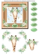 Cute Giiraffe - Design 4 Card Topper