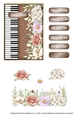 Piano Card Topper 1