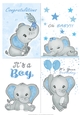 4 Toppers to go - set 4 - Baby Boy