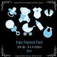 Baby Diamond Set - Blue
