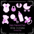 Baby Diamond Set - Orchid