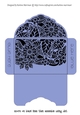 Floral Black Insert - Lavender - Gift Voucher Pocket/Money Wallet