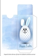 Bunny Egg - Blue - Gift Voucher Pocket/Money Wallet