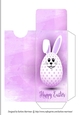 Bunny Egg - Pink - Gift Voucher Pocket/Money Wallet